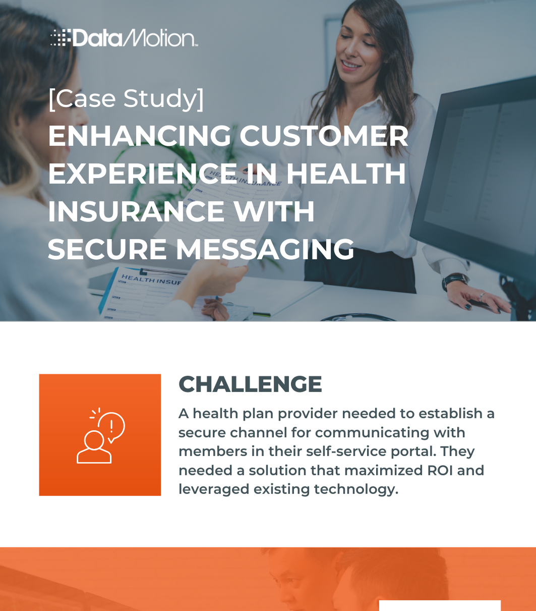 Preview of enhancing customer experience in health insurance infographic