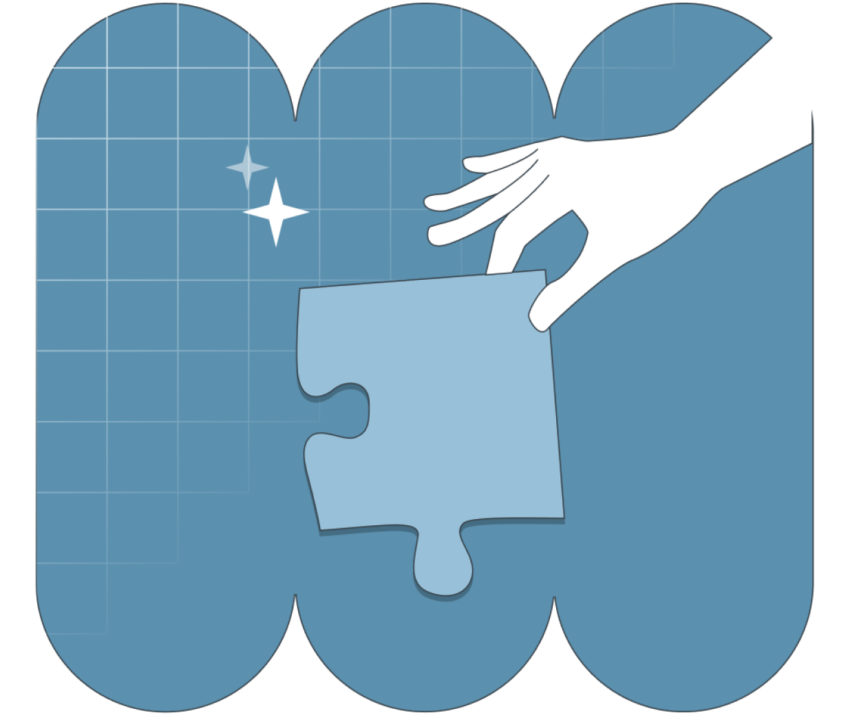 puzzle illustration