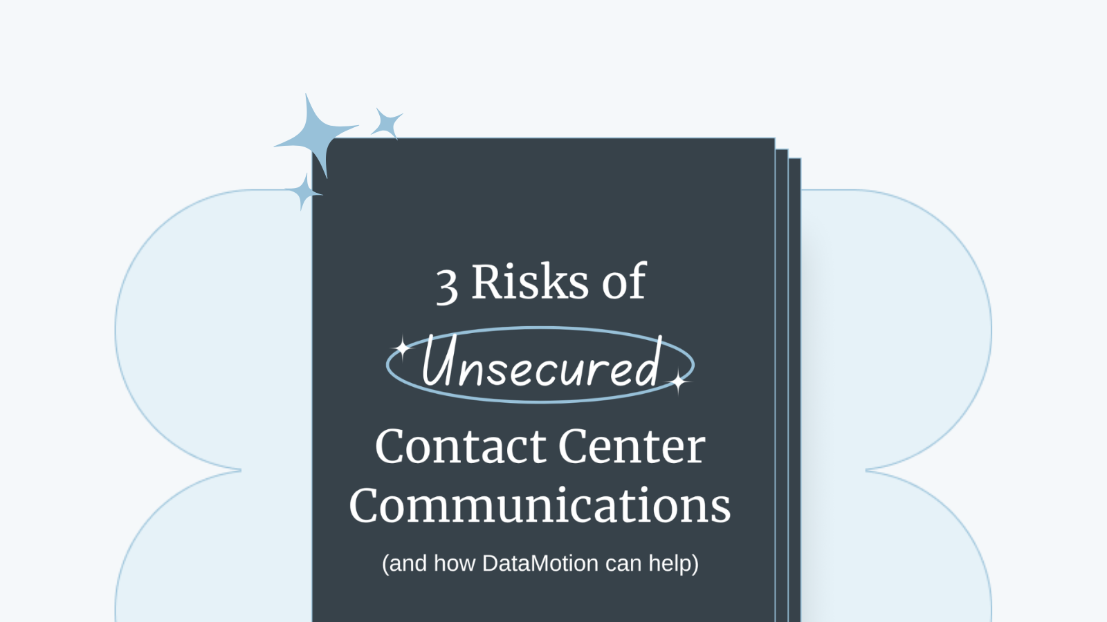 3 Risks of Unsecured Contact Center Comms | DataMotion